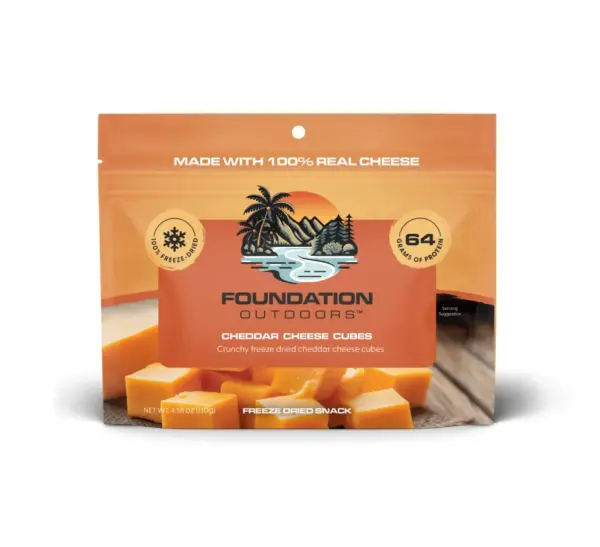 FOUNDATION Outdoors Cheddar Cheese Bites Snack Pack - Image 2