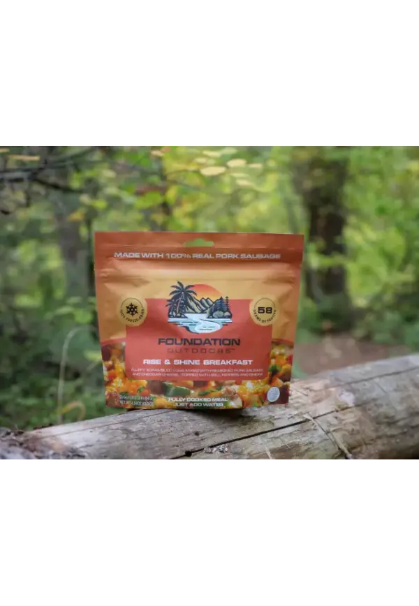 Foundation Outdoors Breakfast Kit for Camping & Backpacking Ready-to-Eat - Image 2