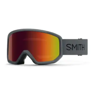 Smith Transfer Smoke Red Mirror Lens Ski Snowboard Goggles