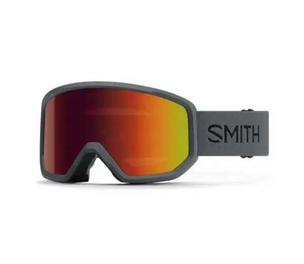 Smith Transfer Smoke Red Mirror Lens Ski Snowboard Goggles