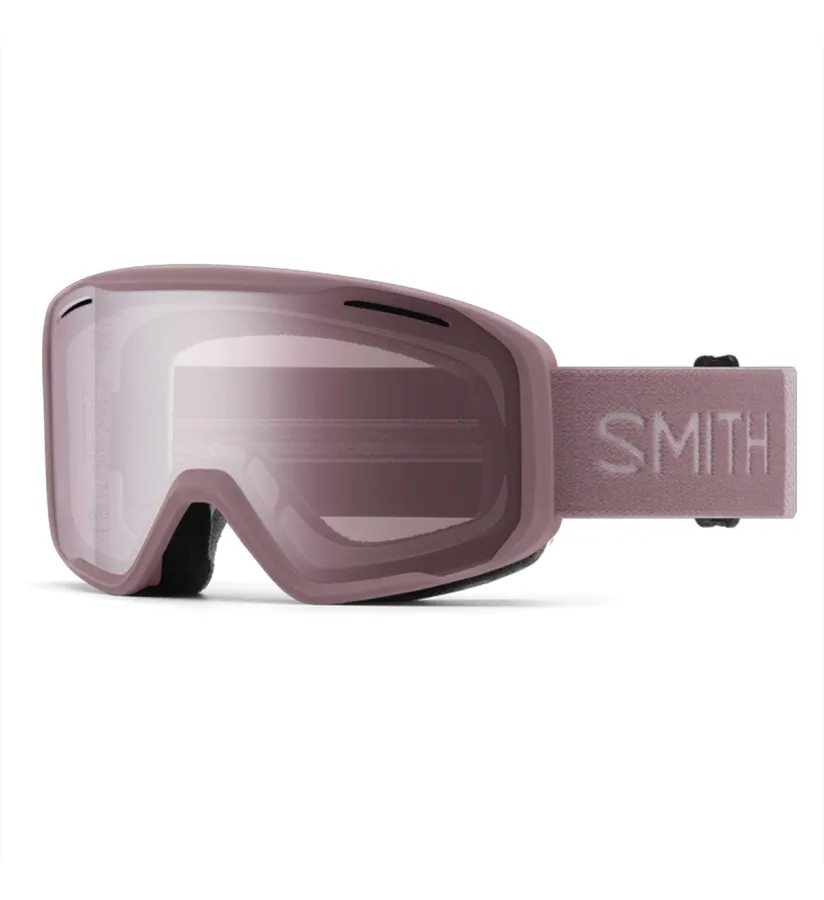 Smith Transfer Sol-X Mirror Snow Goggles Black Red