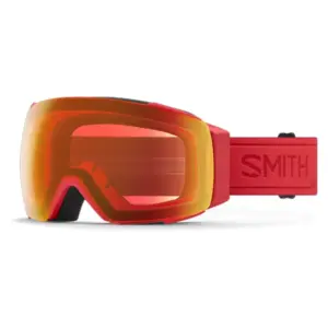 Smith I/O Mag Snow Goggles with ChromaPop Lens - Black/Green Mirror