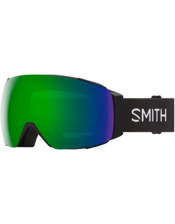 Smith I/O Mag Snow Goggles with ChromaPop Lens - Black/Green Mirror