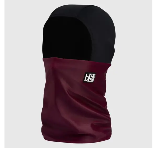 Black Merino Wool Hood - Warm & Breathable
