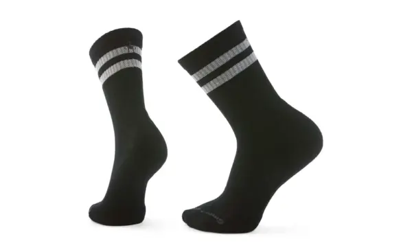Smartwool Athletic Crew Socks - Striped Everyday Comfort - Image 2