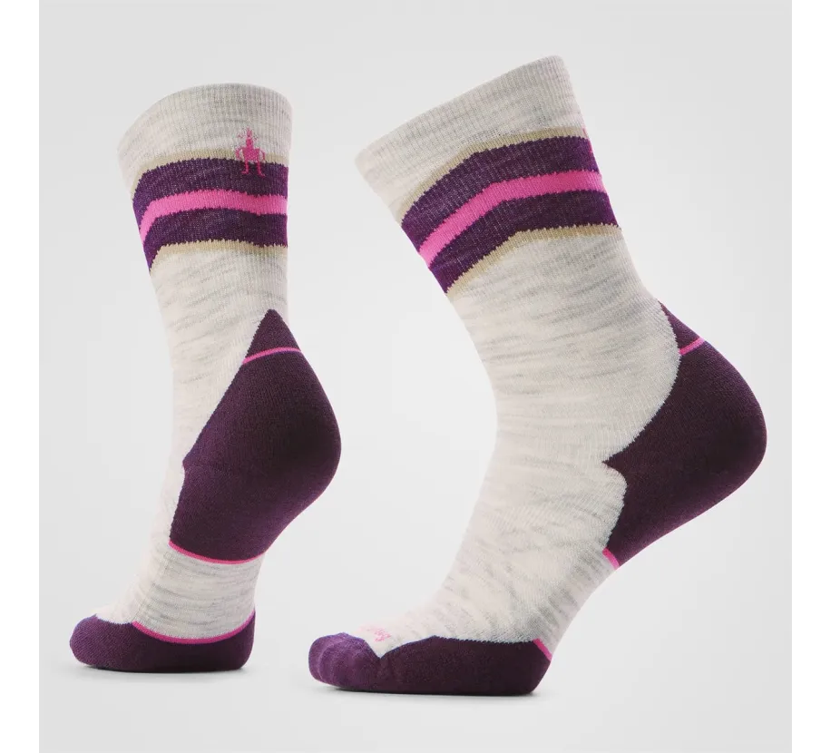 Smartwool Womens Trail Running Socks - Prism Print Crew