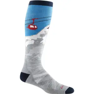 Darn Tough Mens Cushioned Over-the-Calf Hiking Socks Midweight