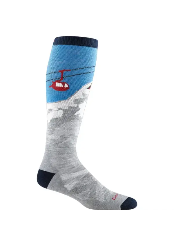 Darn Tough Mens Cushioned Over-the-Calf Hiking Socks Midweight