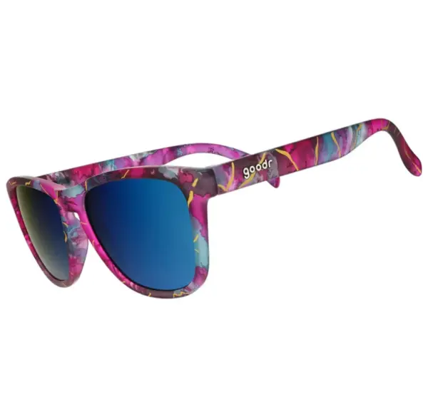 goodr OG Sunglasses with Fun Cracked Design - Lightweight & Stylish