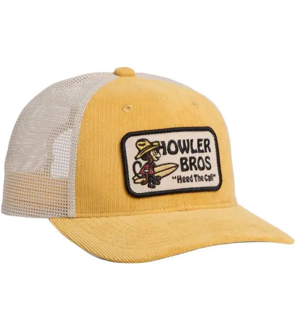 Howler Brothers El Monito Surf Hat with Badge