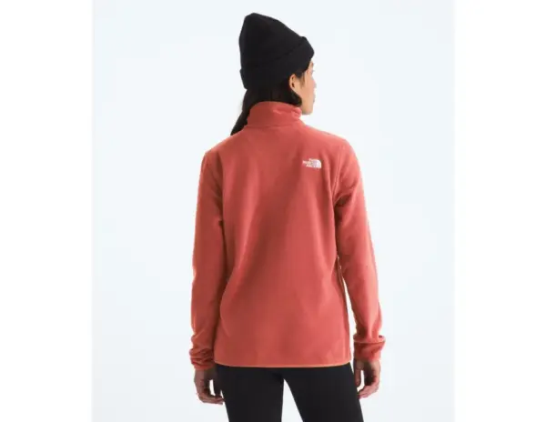 North Face Womens Quarter Zip Fleece Jacket - Glacier Pullover - Image 2