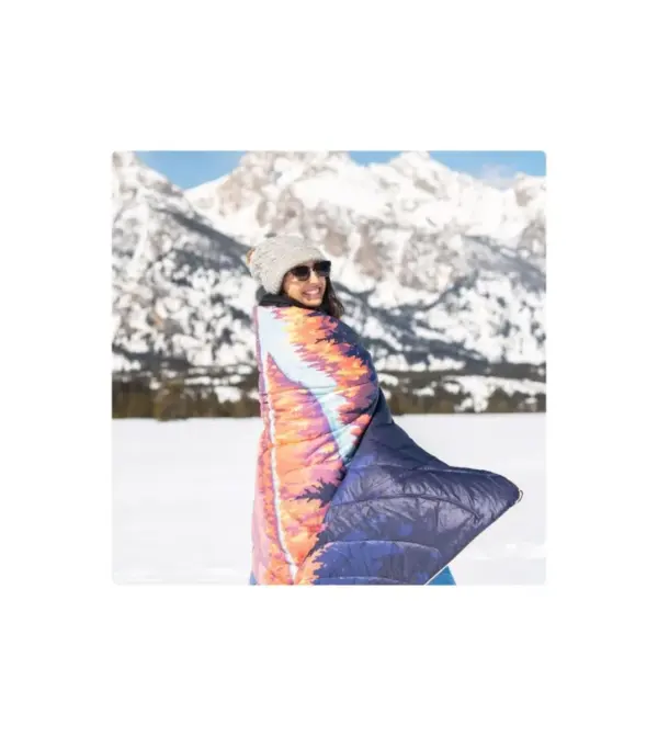 Rumpl Original Puffy Packable Blanket - Seafoam - Image 2