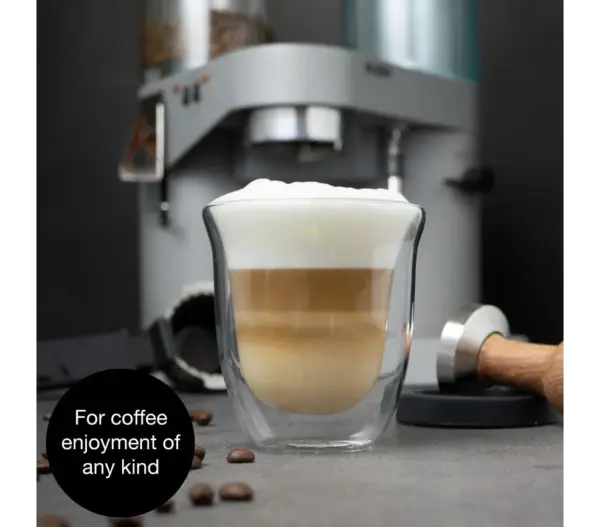 Moritz & Moritz Napoli Double Wall Coffee Glasses Set of 6 - Image 2
