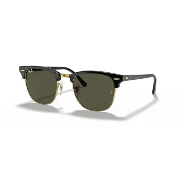 Ray-Ban Clubmaster Classic Black Gold Sunglasses