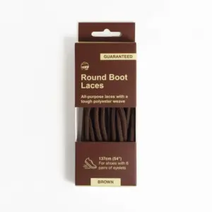 Adventure Andy Extra Long Boot Laces - 83 Inch Round Braided