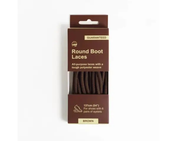 Adventure Andy Extra Long Boot Laces - 83 Inch Round Braided