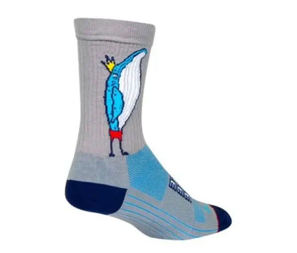 SockGuy Cushioned 6 Inch Crew Socks