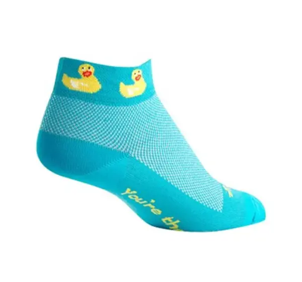 Rubber Duck Novelty Ankle Socks by SockGuy