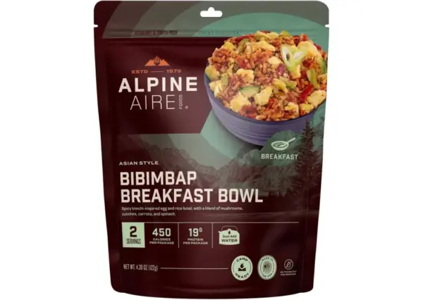 AlpineAire Instant Vanilla Peach Crumble Oatmeal