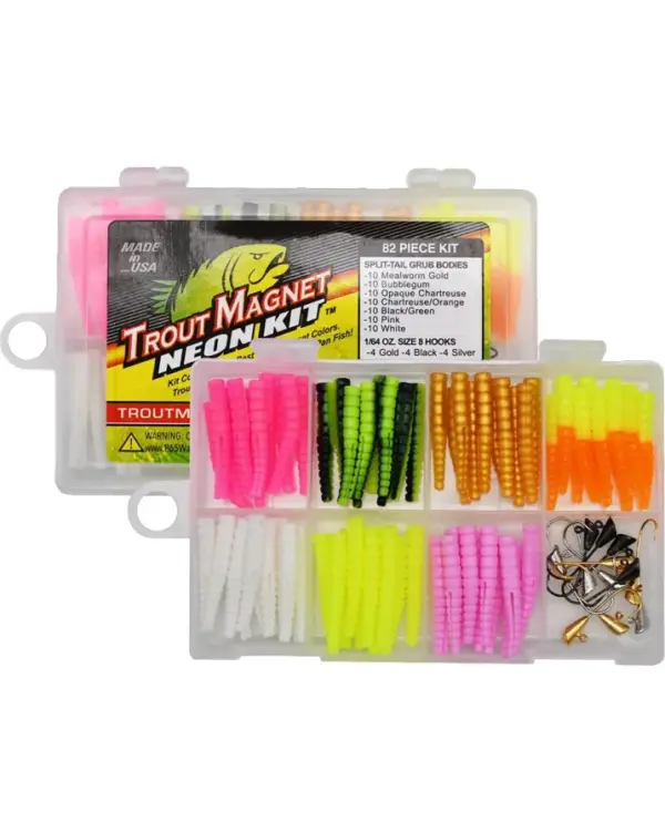 Trout Magnet Neon Fishing Lure Set