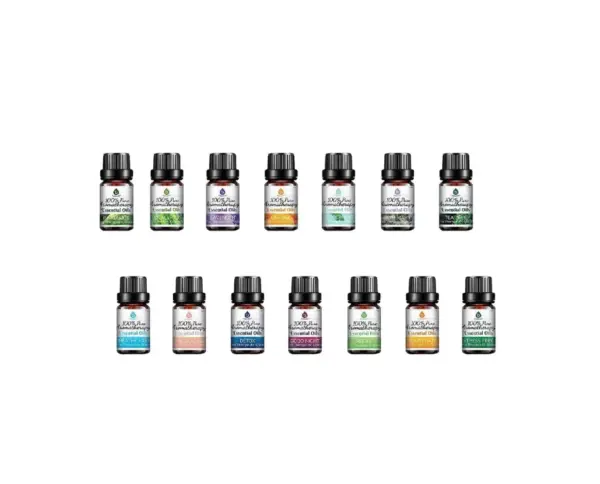 100% Pure Essential Oils 8-Pack Aromatherapy Set by Pursonic - Image 2