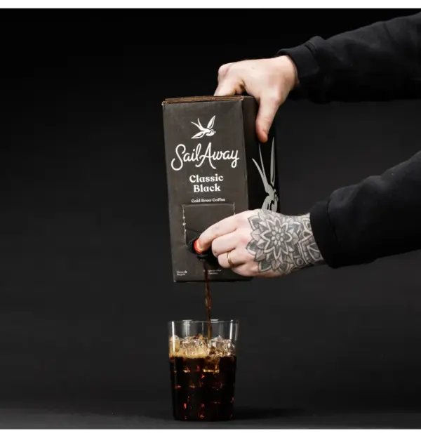 Sail Away Coffee Co. Cold Brew Box Tap - Classic Black