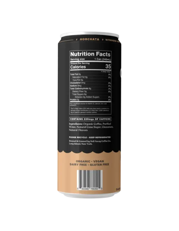 Sail Away Coffee Co. Nitro Cold Brew Horchata - Image 2