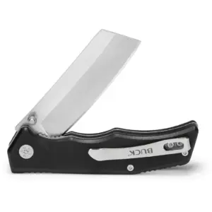 Buck 110 Folding Hunter Lockback Pocket Knife - Brass & Wood