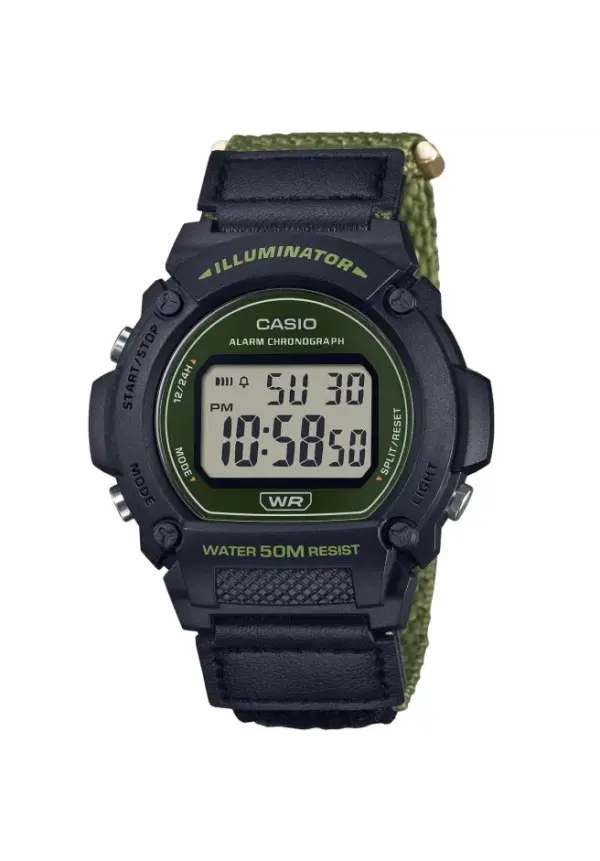 Casio Digital Watch Water Resistant Black Dial MWQ100-1AV