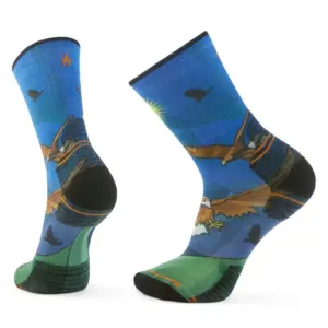 Smartwool Hiking Socks with Targeted Cushion & Open Hearts Print