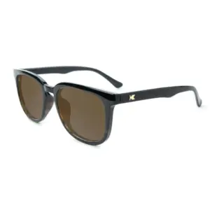Knockaround Paso Robles Sunglasses Tortoise Shell Amber Lens