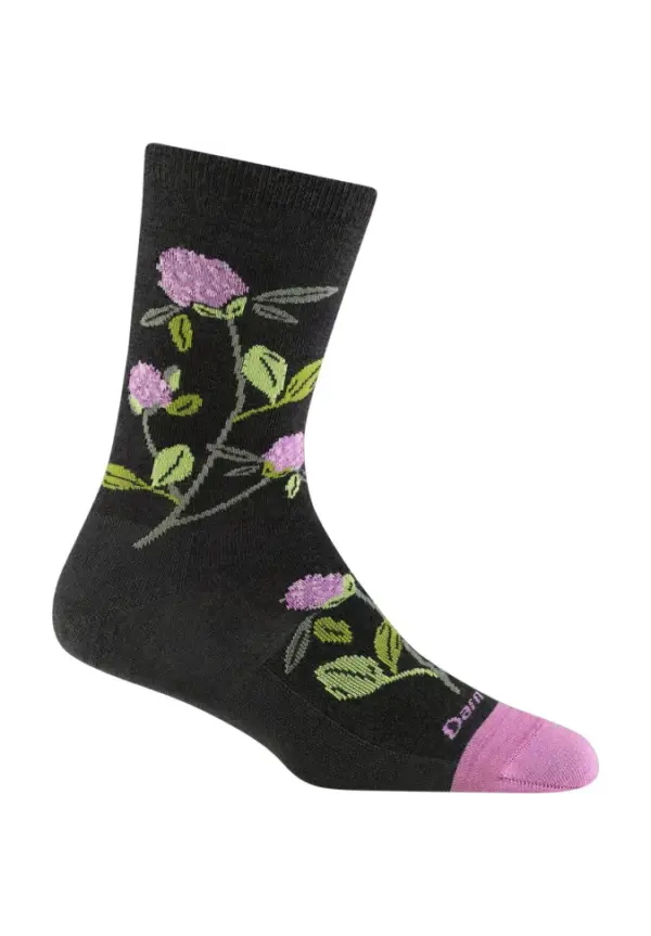 Darn Tough Blossom Crew Socks for Women - Lightweight Comfort - Image 2