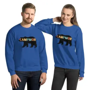 Campmor Bear Design Sweatshirt Essential Outdoor Layer