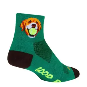 SockGuy Good Boy 3 Inch Crew Socks - Classic Comfort