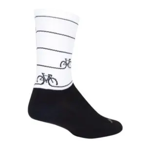 Cyclepath Crew Cycling Socks - 6 Inch Bike Socks by SockGuy