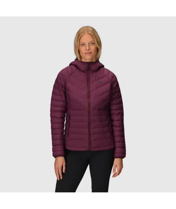 Women's Outdoor Research Transcendent Down Hoodie - Insulated Warm Jacket - Image 2