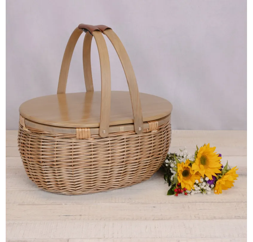 Yellowstone Insulated Picnic Basket - Picnic Time