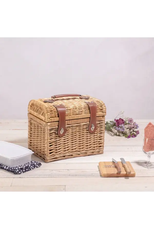 Wine and Cheese Picnic Basket Set | Napa Style by Picnic Time - Image 2