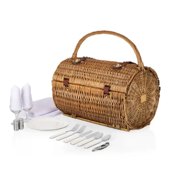 Malibu Insulated Picnic Basket Cooler with Storage - Picnic Time Brand - Image 2