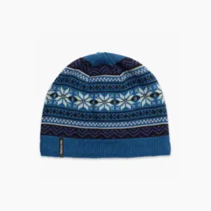 Turtle Fur Ocean Ragg Wool Beanie - Convertible BTV Hat for Warmth & Comfort