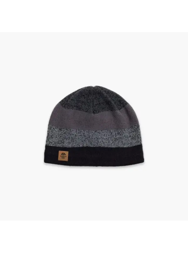 Turtle Fur Ethan Wool Beanie - Warm Ocean Ragg Knit Hat - Image 2
