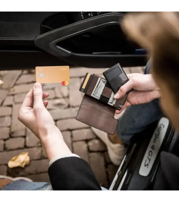 Ekter Slim Aluminum Card Holder Wallet - Image 2