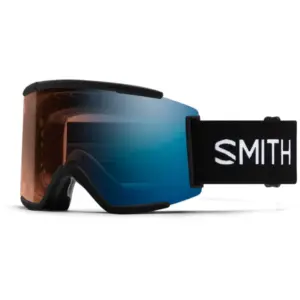 Smith ChromaPop Pro Snow Goggles Low Bridge Black Blue Mirror