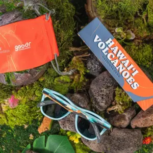 goodr OG Sunglasses for Running - Hawaii Volcanoes National Park Style