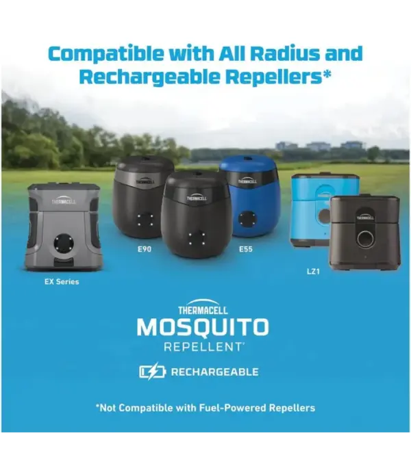 Thermacell Rechargeable Mosquito Repellent Refill - 72 Hour Protection - Image 2