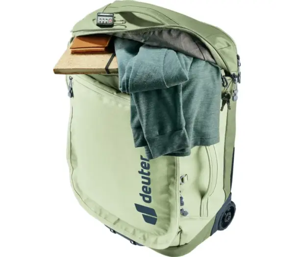 Deuter 36L Travel Duffel Bag Lightweight Durable Gym Luggage - Image 2