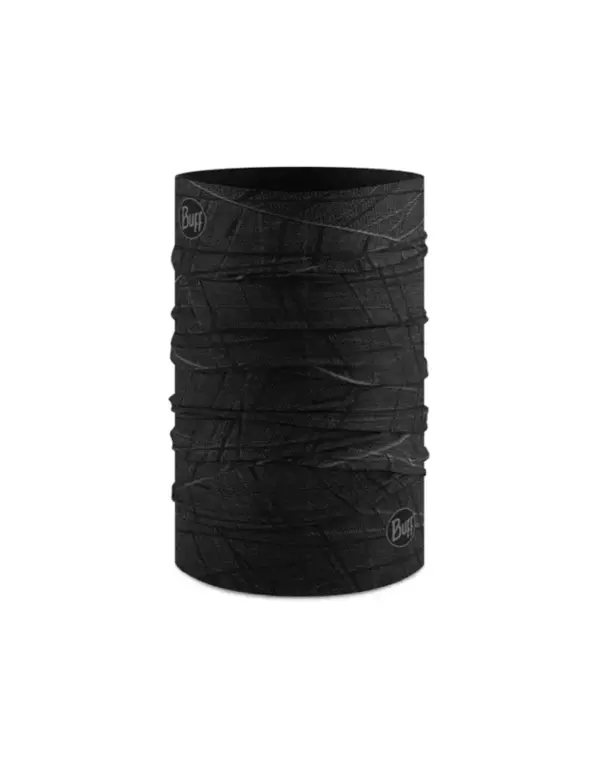 Buff Multifunctional Neck Warmer - Eco Stretch Fabric, Ember Black - Image 2