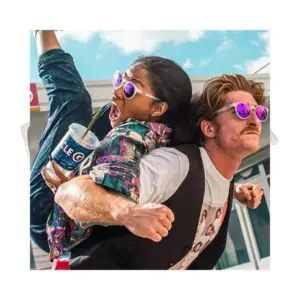 Goodr Circle G Retro Sunglasses: Non-Slip, UV Protection