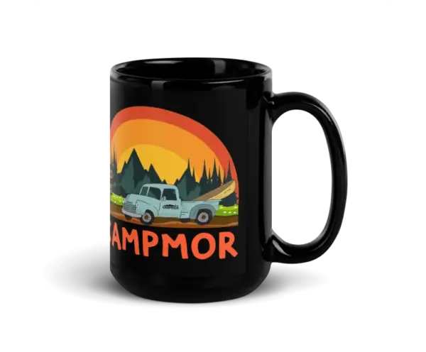 Campmor Ceramic Mug for Trucks - 15 oz Durable Travel Coffee Cup