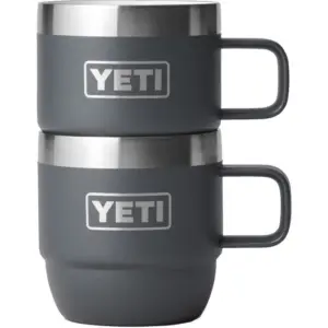 Yeti Rambler 6oz Stackable Mug - Camp Cup, Double-Wall Vacuum Insulated